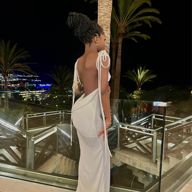 Backpack Hip Dress Fashion Dress