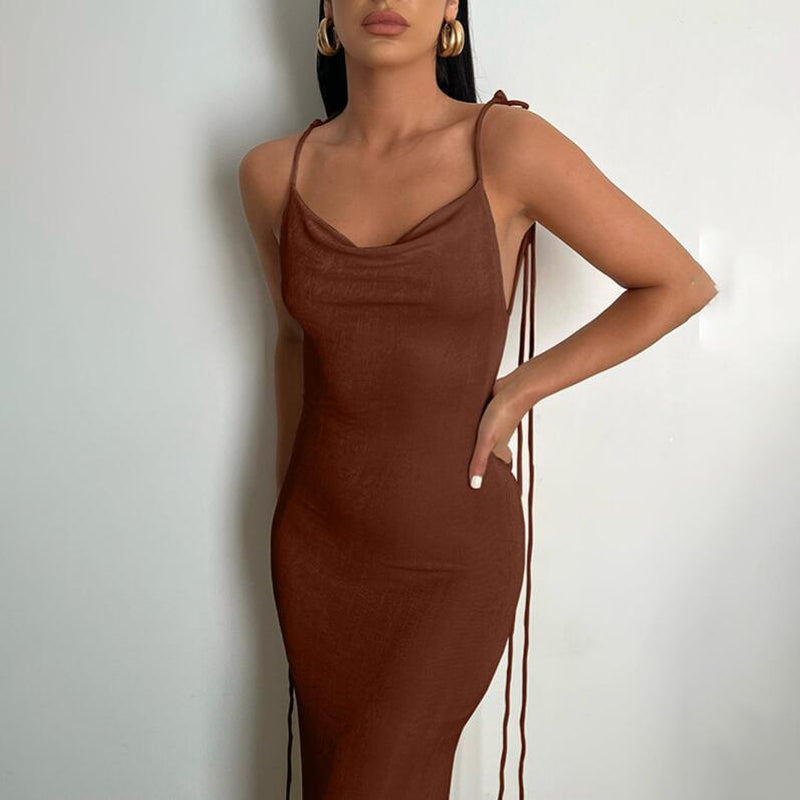 Backpack Hip Dress Fashion Dress