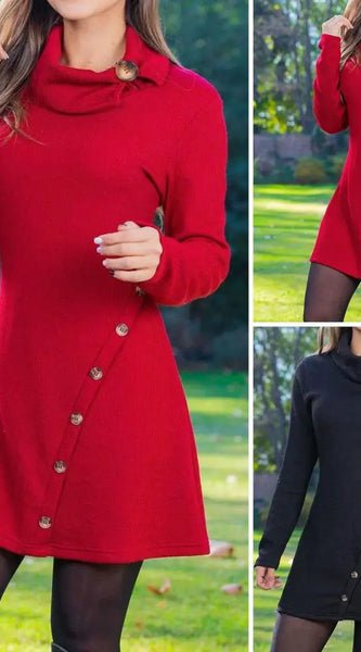 Dress Women O-Neck Sexy Long Sleeve Loose Party Work Harajuku Francais Autumn Winter Vestido Streetwear Sweater